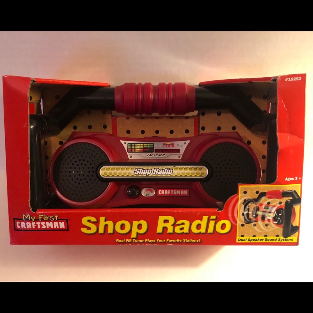 NIB My First Craftsman Shop Radio - Ages 3+